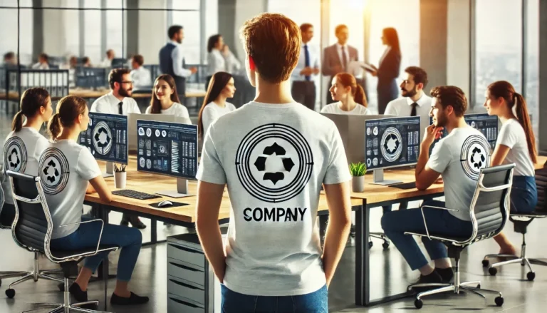koszulki z logiem firmy